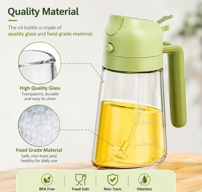 Vamor Oil Dispenser & Mist Spray Bottle