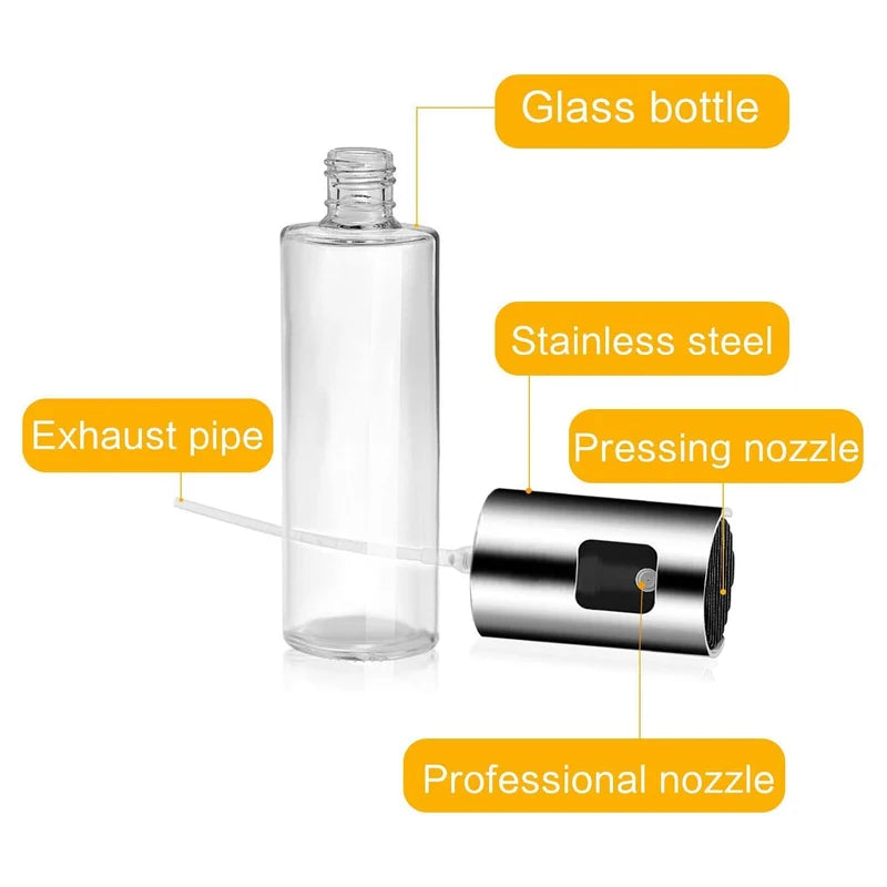 Premium Glass Oil Dispenser for Kitchen