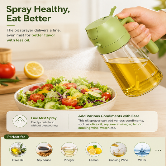 Vamor Oil Dispenser & Mist Spray Bottle